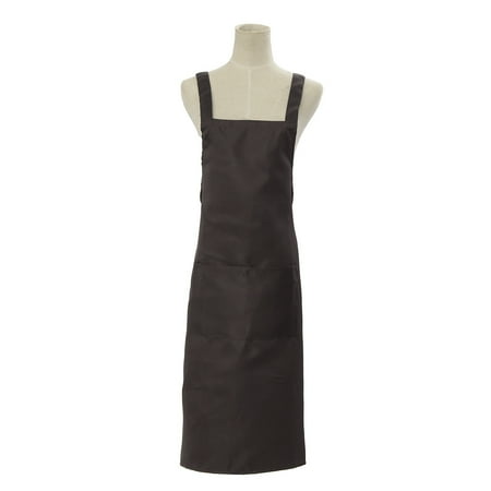 Women Kitchen Restaurant Bib Cooking Apron Dress Waitress Apron With Pocket Women Kitchen Restaurant Bib Cooking Apron Dress Waitress Apron With Pocket